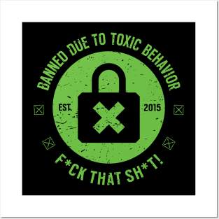 Toxic Ban [Rx-TP] Posters and Art